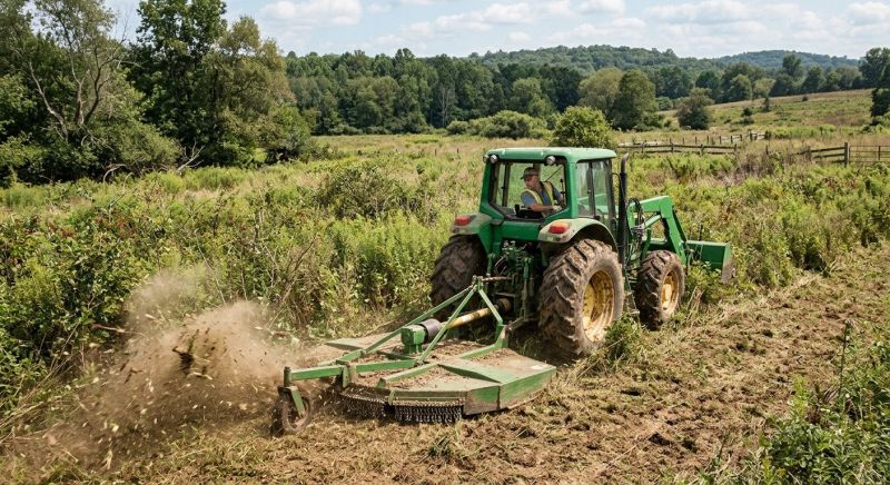 Lot Bush Hogging in Calvert County, MD