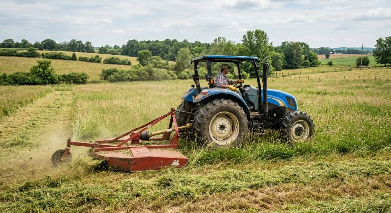 Meadow Mowing in Calvert County, MD