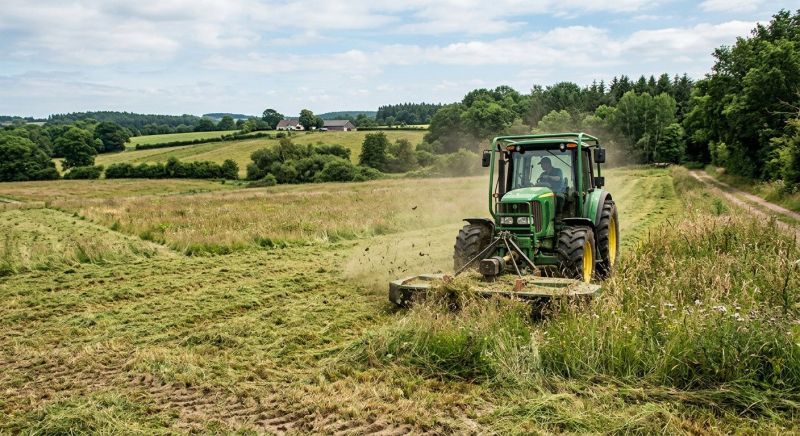 Tractor Mowing in Duluth, MN