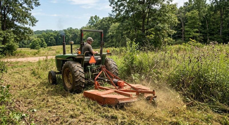Tractor Mowing in Prince Georges County, MD