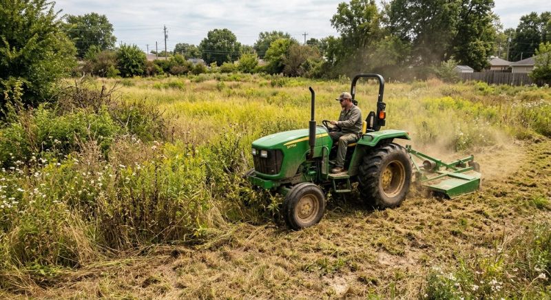 Tractor Mowing in Waldorf, MD